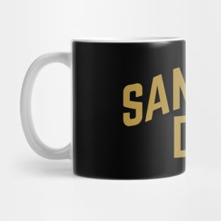 San Diego City Typography Mug